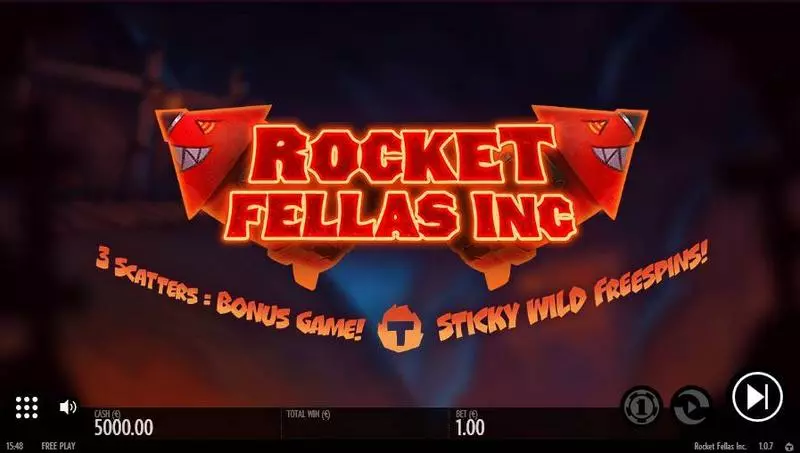 Rocket Fellas Inc.  Real Money Slot made by Thunderkick - Bonus 1