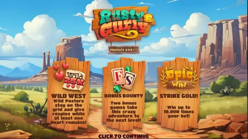 Rusty and Curly  Real Money Slot made by Hacksaw Gaming - Info and Rules