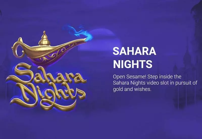 Sahara Night  Real Money Slot made by Yggdrasil - Info and Rules