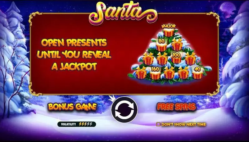 Santa  Real Money Slot made by Pragmatic Play - Info and Rules