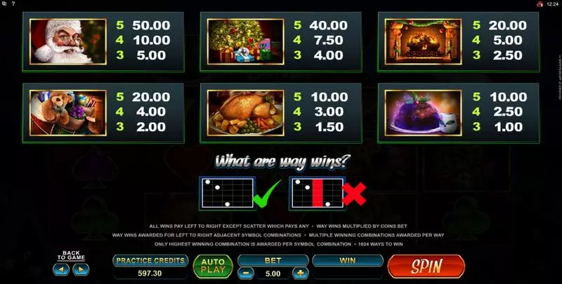 Secret Santa  Real Money Slot made by Microgaming - Info and Rules