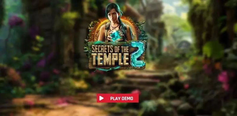 SECRETS OF THE TEMPLE 2  Real Money Slot made by Red Rake Gaming - Introduction Screen