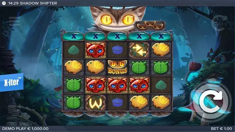 Shadow Shifter  Real Money Slot made by Elk Studios - Main Screen Reels
