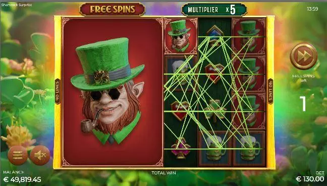 Shamrock Surprise  Real Money Slot made by Armadillo Studios - Introduction Screen