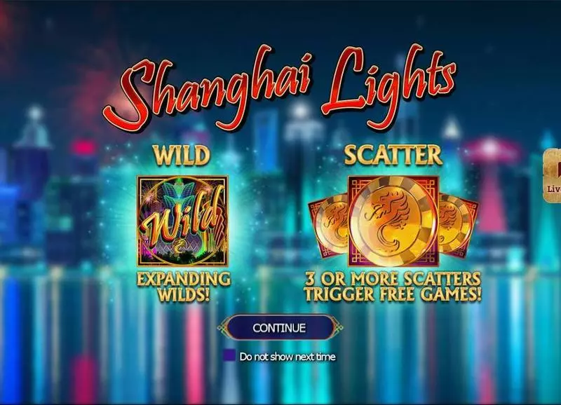 Shanghai Lights  Real Money Slot made by RTG - Info and Rules