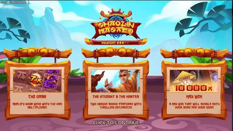 Shaolin Master  Real Money Slot made by Hacksaw Gaming - Info and Rules