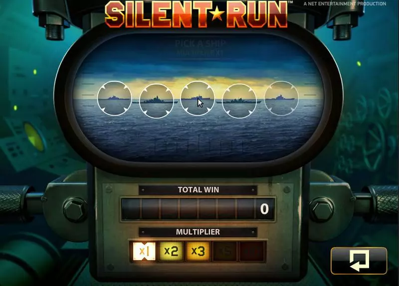 Silent Run  Real Money Slot made by NetEnt - Bonus 1