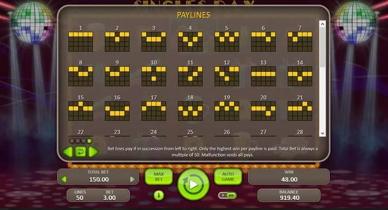 Singles Day  Real Money Slot made by Booongo - Info and Rules