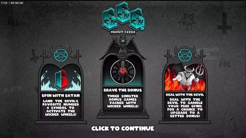 SixSixSix  Real Money Slot made by Hacksaw Gaming, - Main Screen Reels