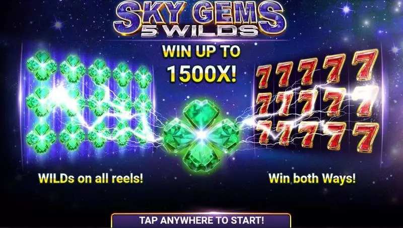 Sky Gems 5 Wilds  Real Money Slot made by Booongo - Bonus 1