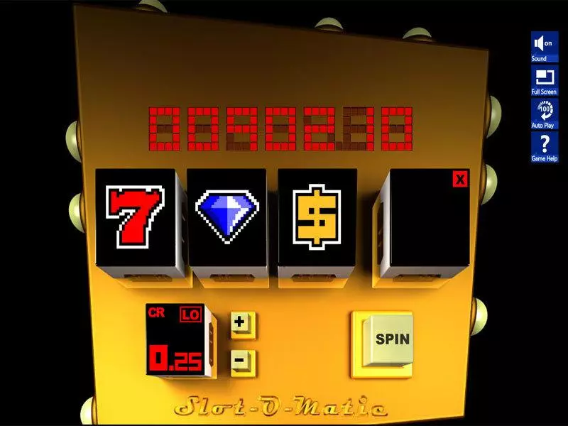 Slot-O-Matic  Real Money Slot made by Slotland Software - Main Screen Reels