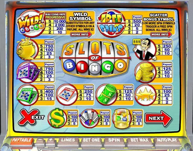 Slots of Bingo  Real Money Slot made by Leap Frog - Info and Rules