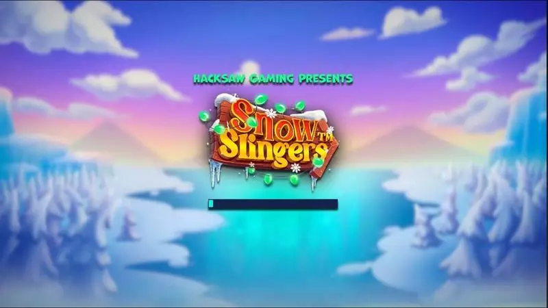 Snow Slinger  Real Money Slot made by Hacksaw Gaming - Introduction Screen