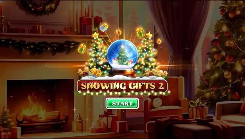 Snowing Gifts 2  Real Money Slot made by Spinomenal - Introduction Screen