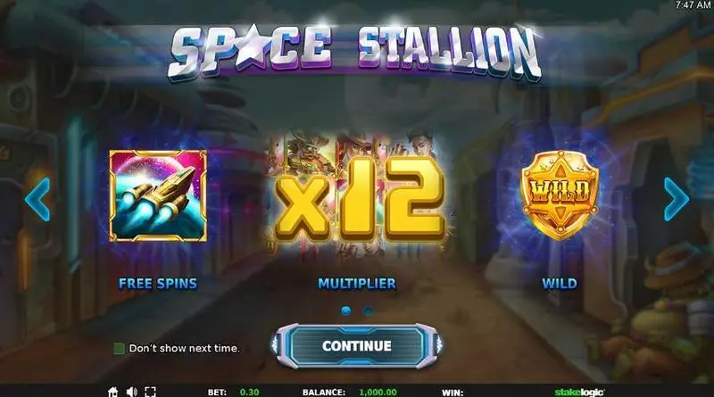 Space Stallion  Real Money Slot made by StakeLogic - Info and Rules