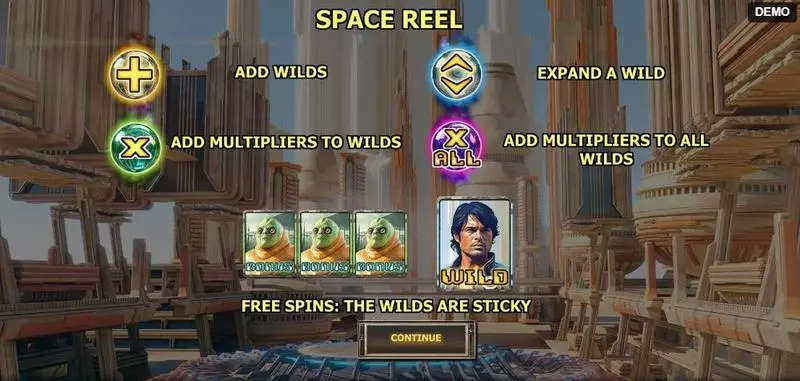 Space Wins  Real Money Slot made by Red Rake Gaming - Info and Rules