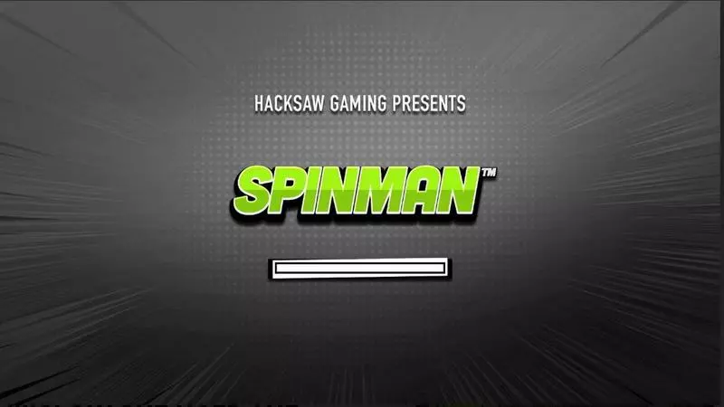 Spinman  Real Money Slot made by Hacksaw Gaming - Introduction Screen