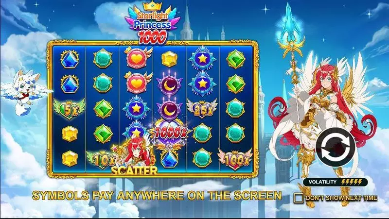 Starlight Princess 1000  Real Money Slot made by Pragmatic Play - Info and Rules