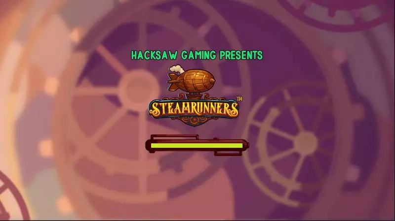 Steamrunners  Real Money Slot made by Hacksaw Gaming - Introduction Screen