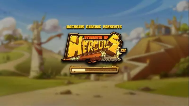 Strength Of Hercules  Real Money Slot made by Hacksaw Gaming - Introduction Screen