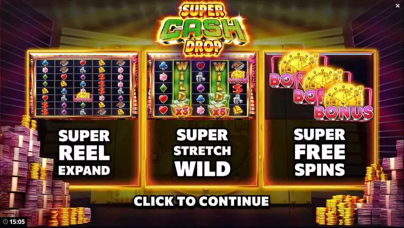 Super Cash Drop   Real Money Slot made by Bang Bang Games - Info and Rules
