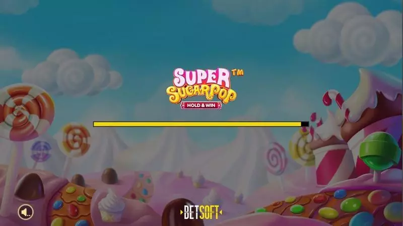 Super Sugar Pop - HOLD and WIN  Real Money Slot made by BetSoft - Introduction Screen