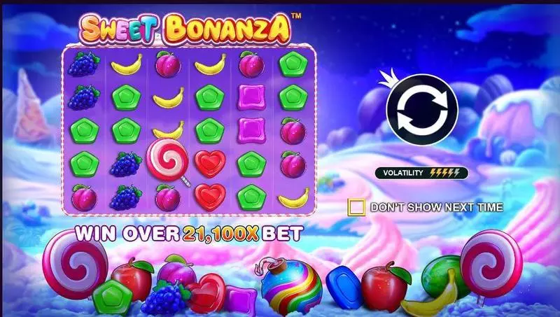 Sweet Bonanza  Real Money Slot made by Pragmatic Play - Info and Rules