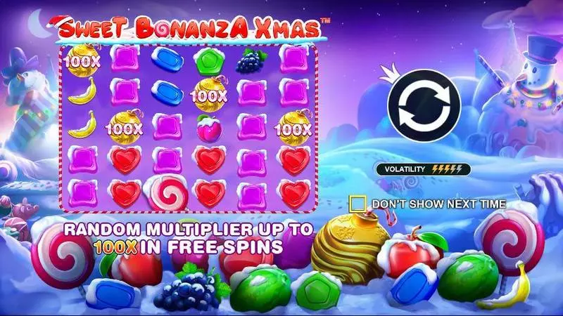 Sweet Bonanza Xmas  Real Money Slot made by Pragmatic Play - Info and Rules