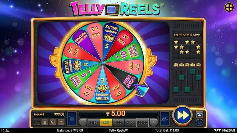 Telly Reels  Real Money Slot made by Wazdan - Bonus 1