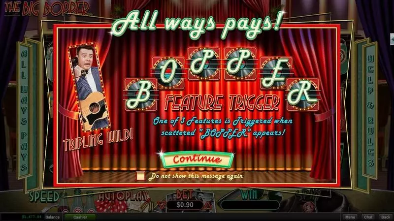 The Big Bopper  Real Money Slot made by RTG - Info and Rules