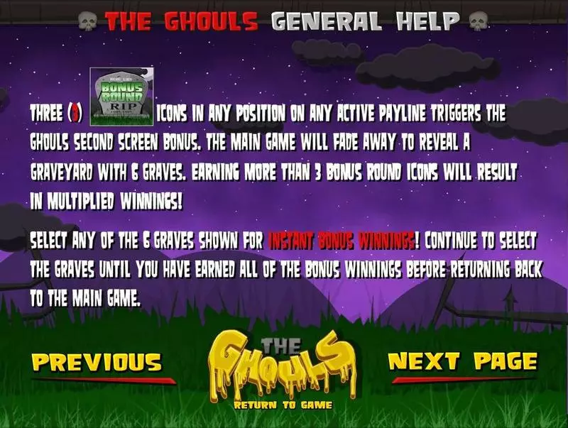 The Ghouls  Real Money Slot made by BetSoft - Info and Rules
