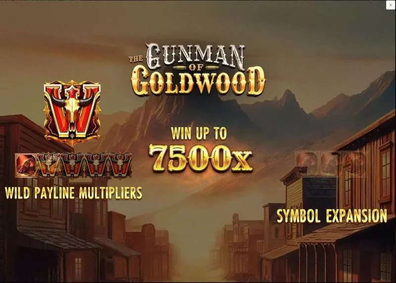 The Gunman of Goldwood  Real Money Slot made by Thunderkick - Info and Rules