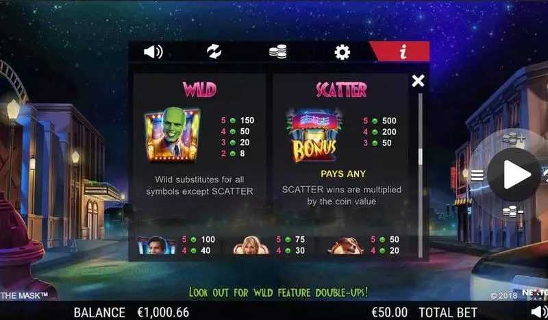 The Mask  Real Money Slot made by NextGen Gaming - Bonus 2