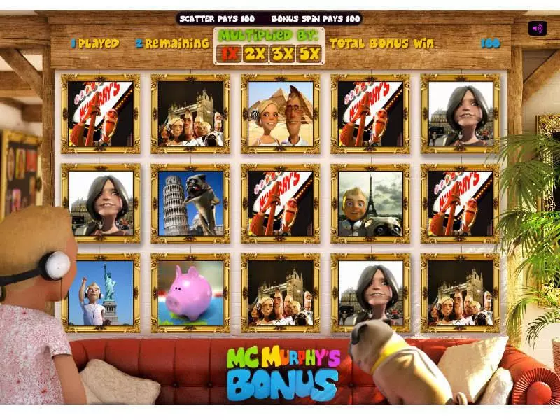 The McMurphy's  Real Money Slot made by Sheriff Gaming - Bonus 1