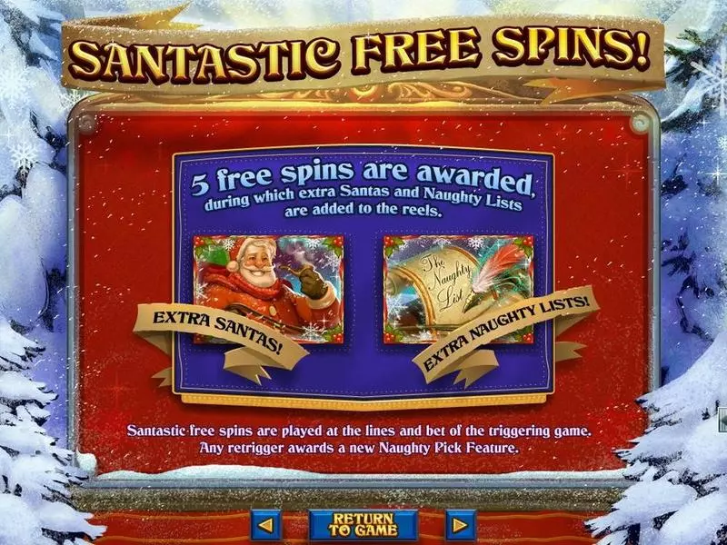 The Naughty List  Real Money Slot made by RTG - Info and Rules