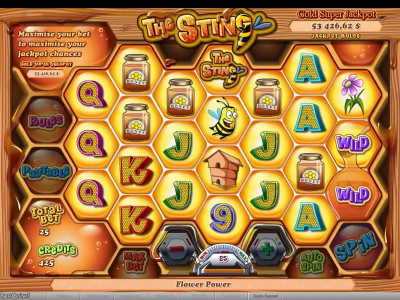 The Sting  Real Money Slot made by bwin.party - Bonus 1