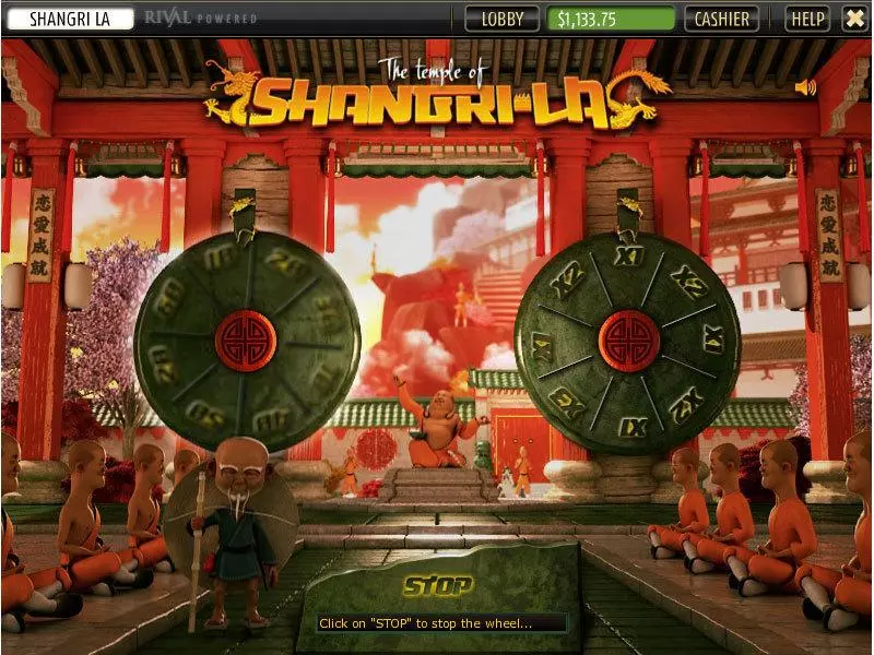 The Temple of Shangri-La  Real Money Slot made by Sheriff Gaming - Bonus 1