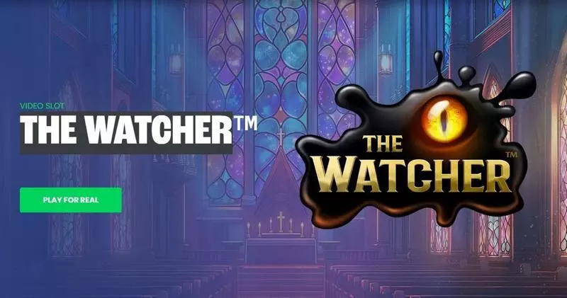 The Watcher  Real Money Slot made by StakeLogic - Introduction Screen