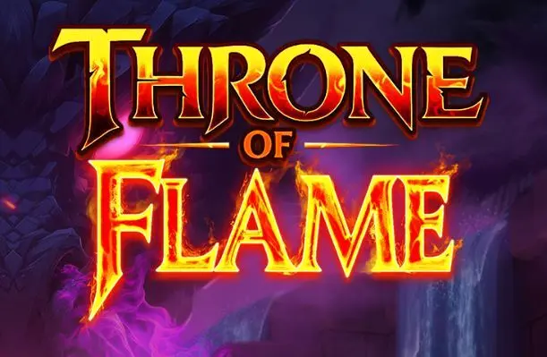 Throne of Flame  Real Money Slot made by StakeLogic - Introduction Screen