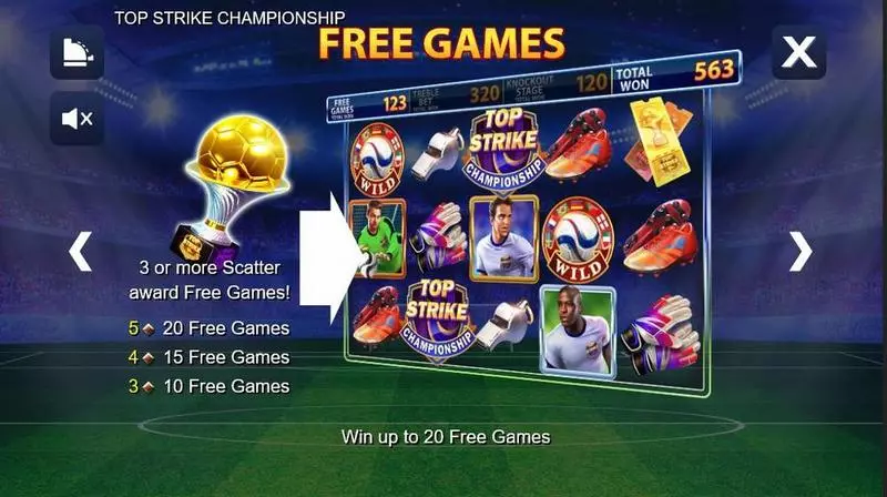 Top Strike Championship  Real Money Slot made by NextGen Gaming - Bonus 2