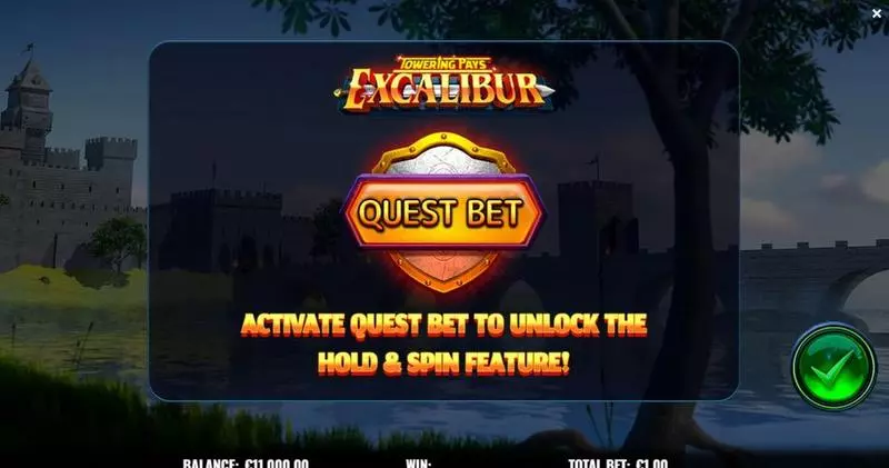 Towering Pays Excalibur  Real Money Slot made by ReelPlay - Info and Rules