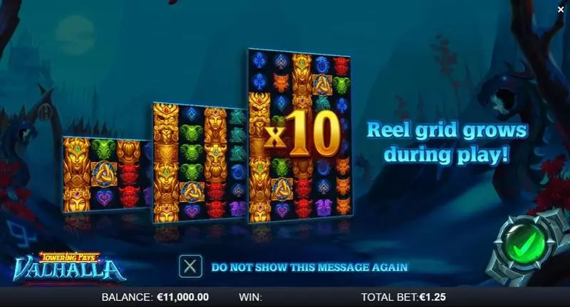 Towering Pays Valhalla  Real Money Slot made by ReelPlay - Info and Rules