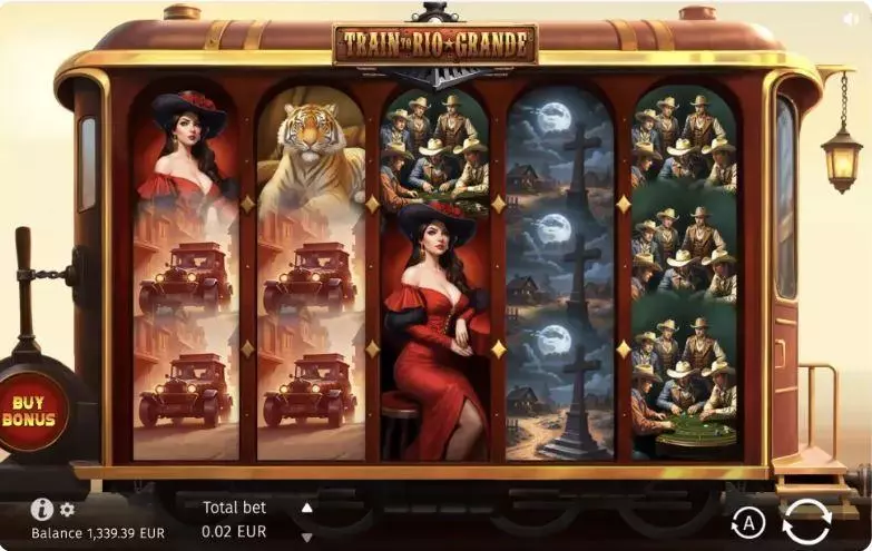Train to Rio Grande  Real Money Slot made by BGaming - Main Screen Reels