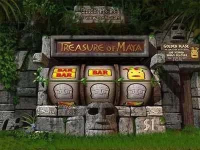 Treasure of Maya  Real Money Slot made by Microgaming - Main Screen Reels