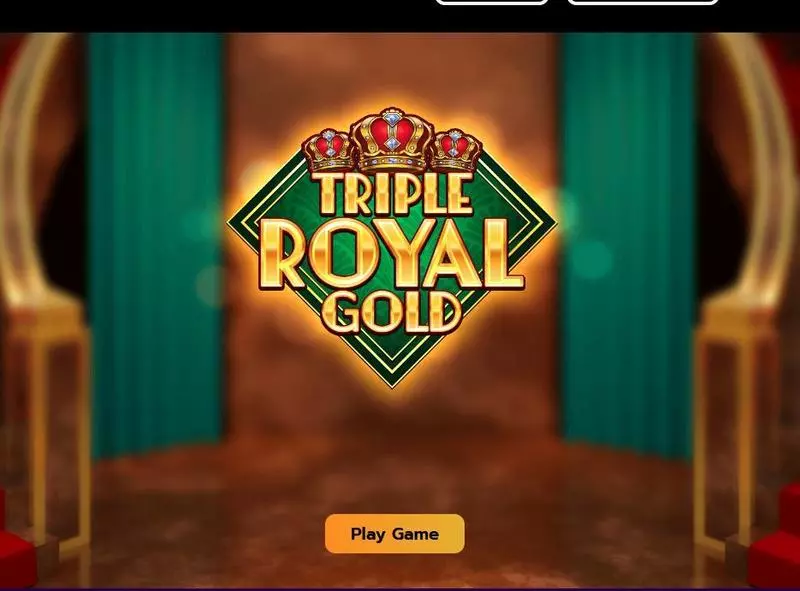Triple Royal Gold  Real Money Slot made by Thunderkick - Info and Rules