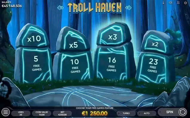 Troll Haven  Real Money Slot made by Endorphina - Bonus 1