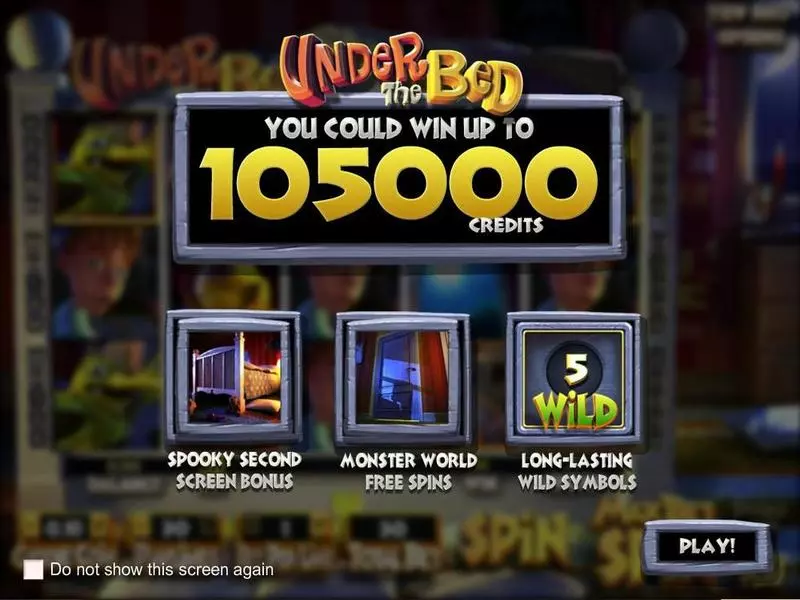Under The Bed  Real Money Slot made by BetSoft - Info and Rules