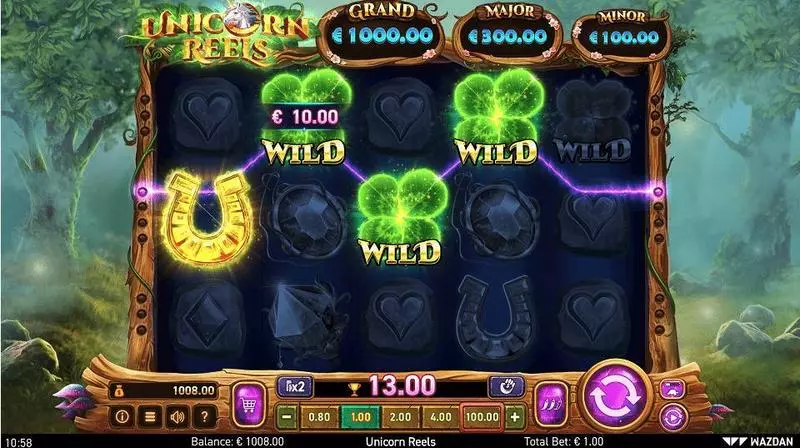 Unicorn Reels  Real Money Slot made by Wazdan - Bonus 1