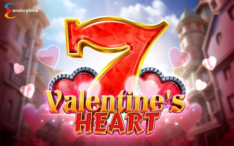 Valentine's Heart  Real Money Slot made by Endorphina - Introduction Screen