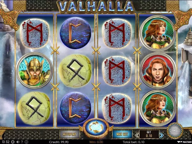 Valhalla  Real Money Slot made by Wazdan - Main Screen Reels